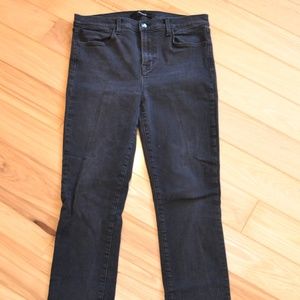 black high rise 2112 rails skinny jeans J brand 30